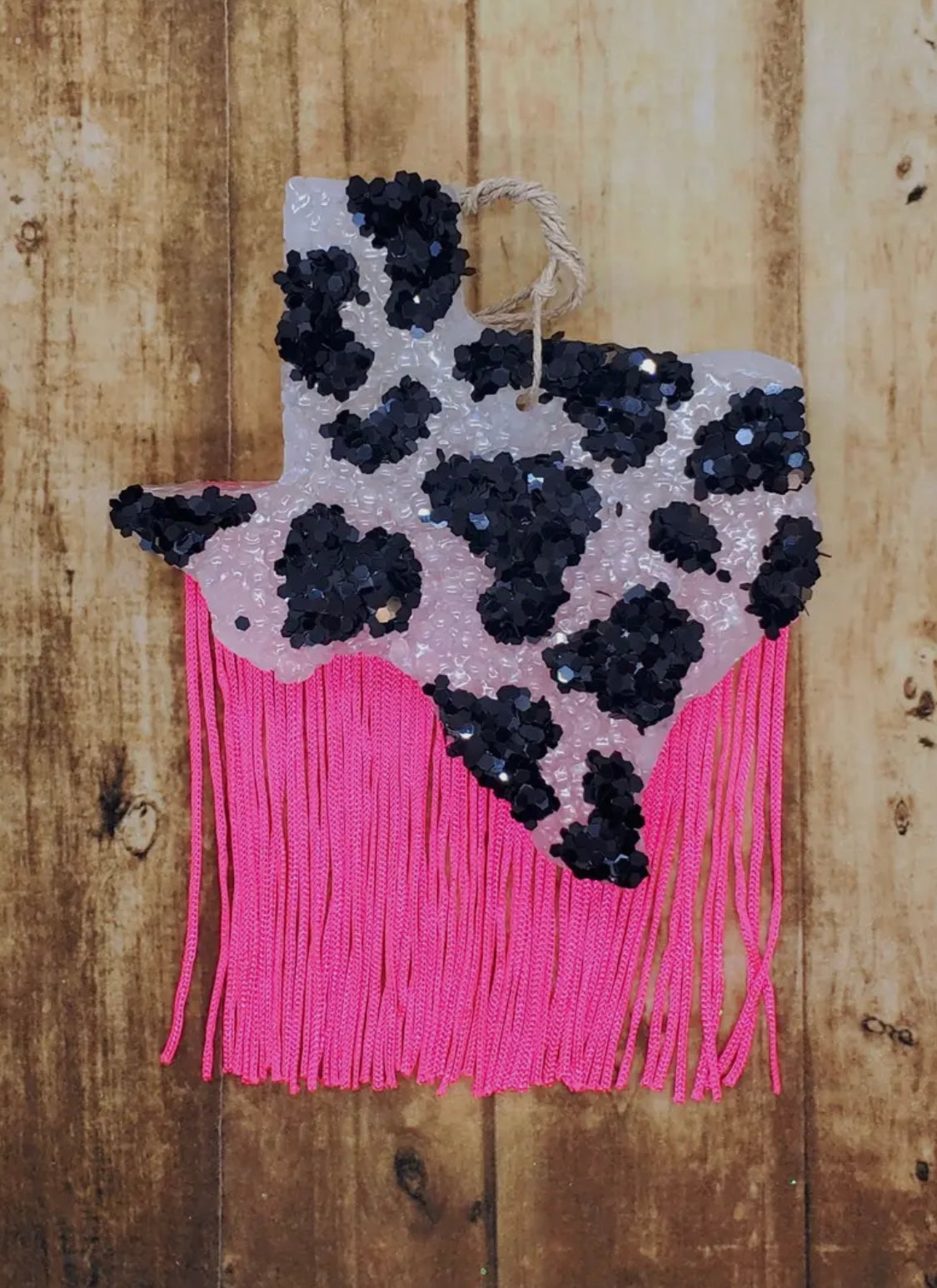 Fringin Cowprint Texas Freshie