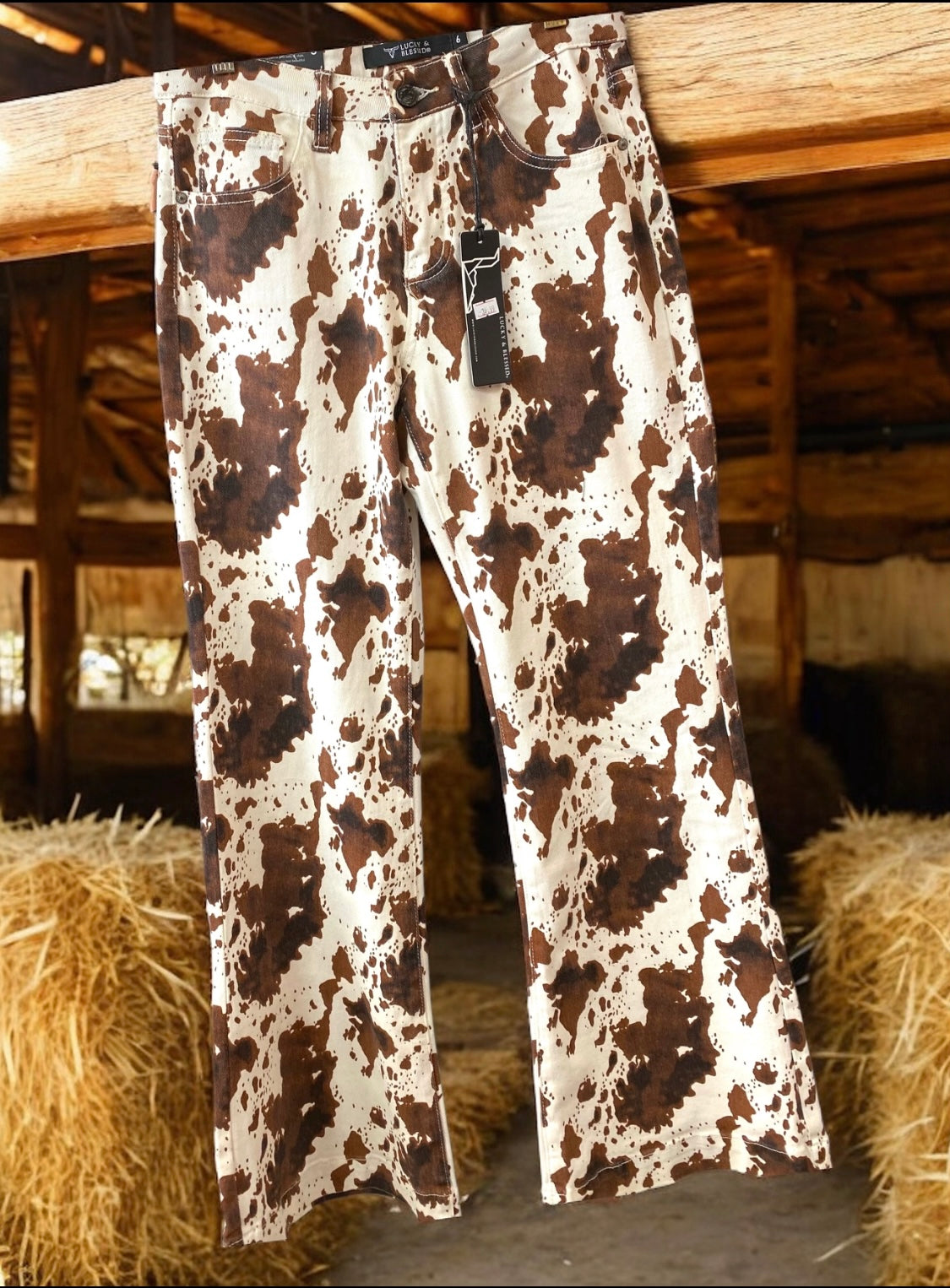 COWPRINT Cowgirl Jeans (PLUS SIZE TOO)