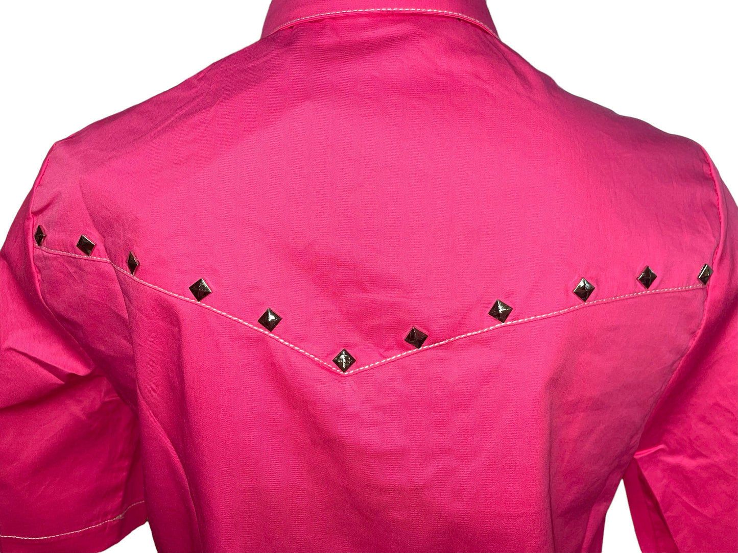 The Pinky Western Studded Crop