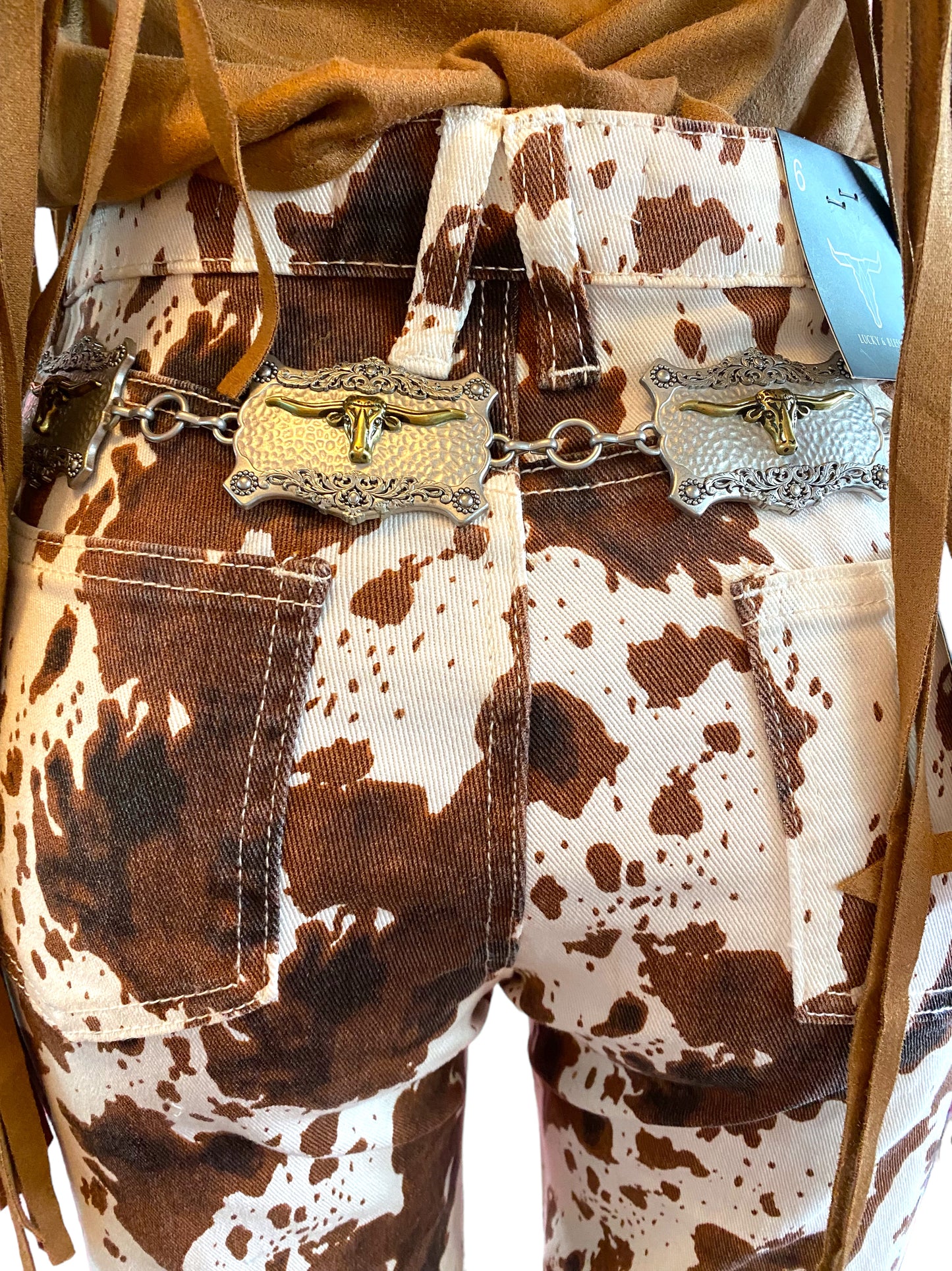 COWPRINT Cowgirl Jeans (PLUS SIZE TOO)