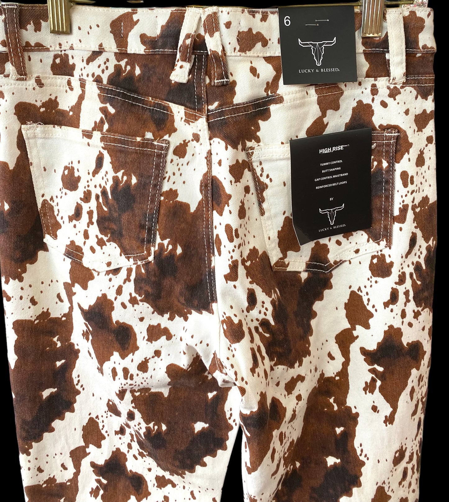 COWPRINT Cowgirl Jeans (PLUS SIZE TOO)