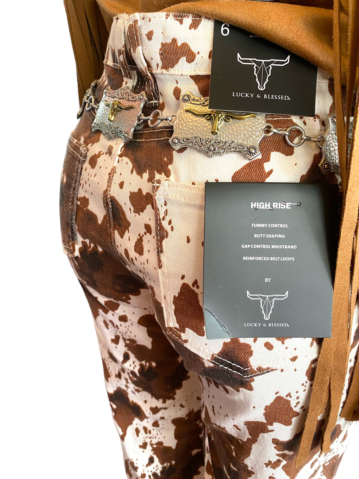 COWPRINT Cowgirl Jeans (PLUS SIZE TOO)