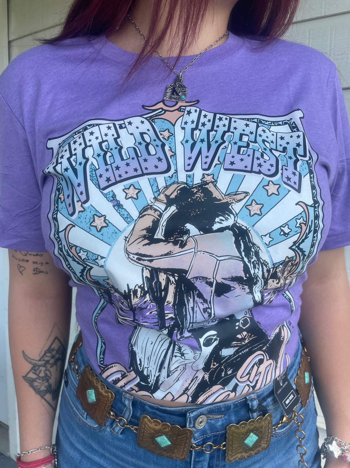 The “Wild West Cowgirl” Graphic Tee
