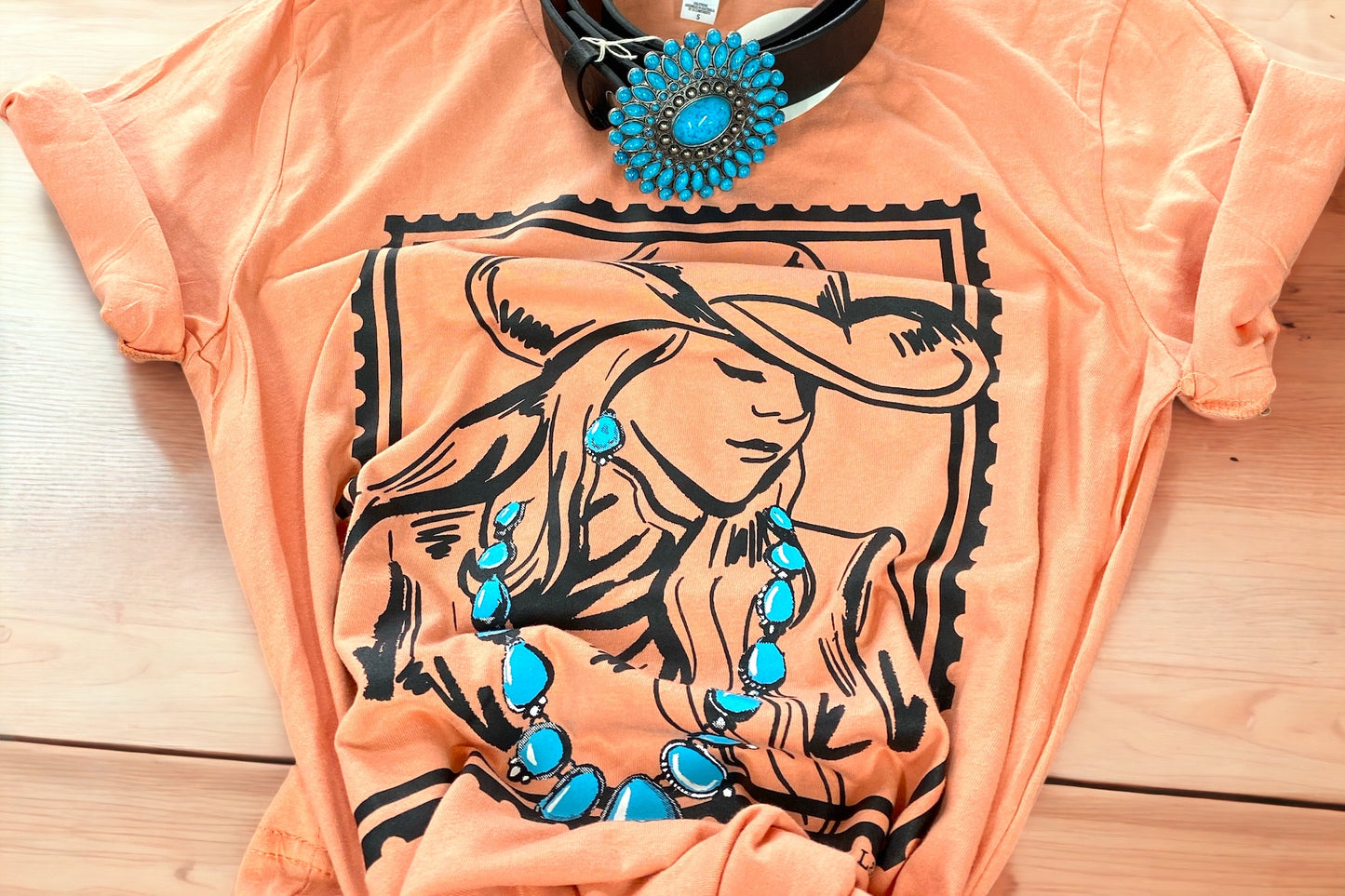 “Cowgirl Tee” Graphic Tee