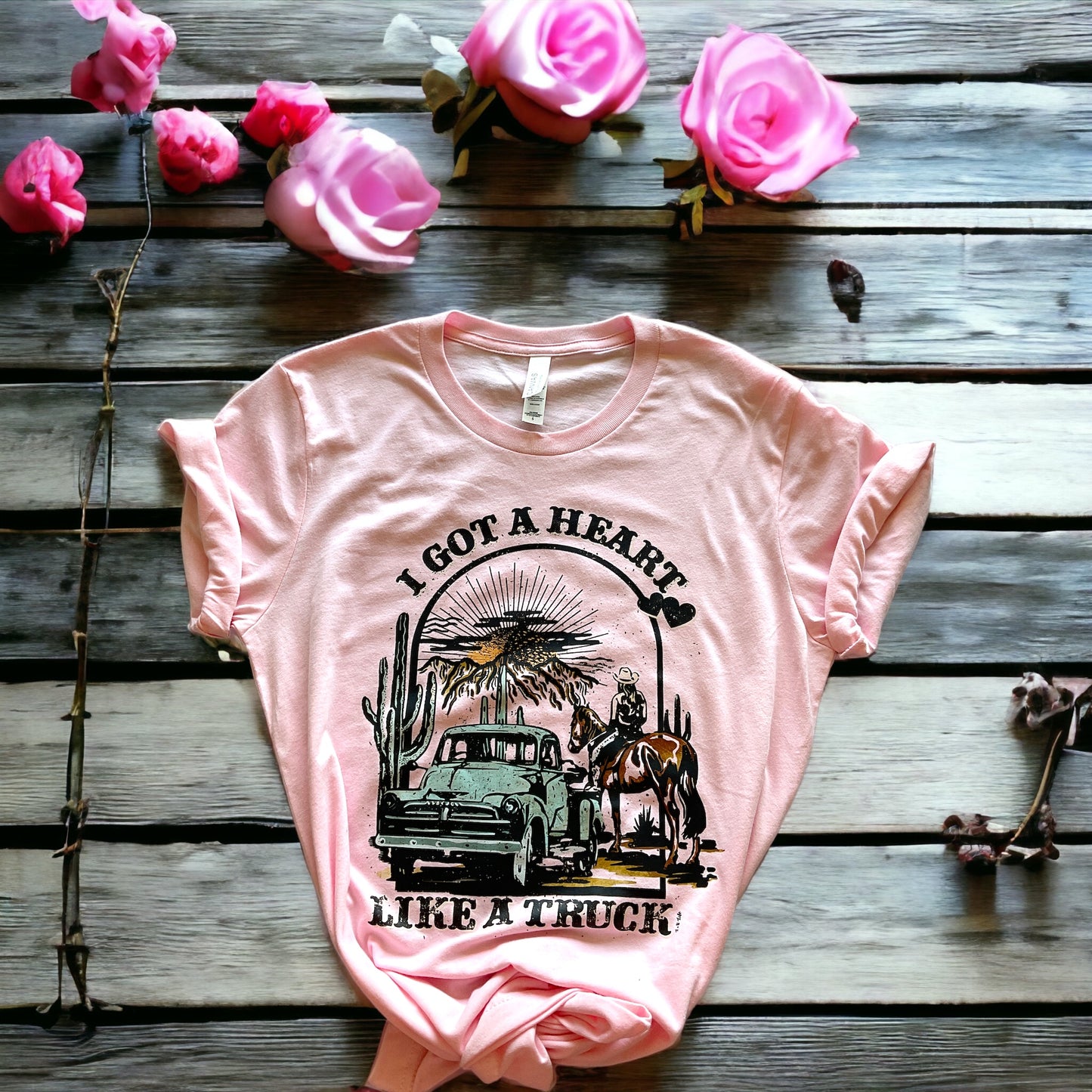 “I Got A Heart Like A Truck” Graphic Tee