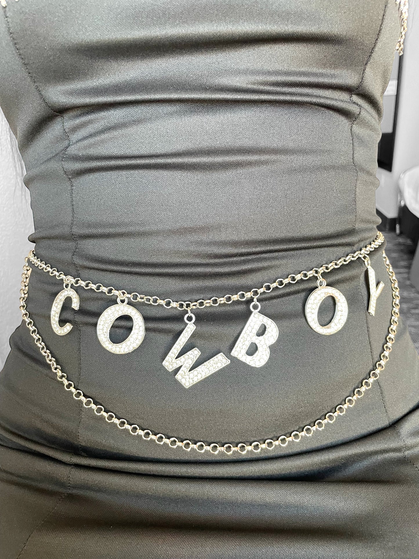 The Cowboy Rhinestone Belt