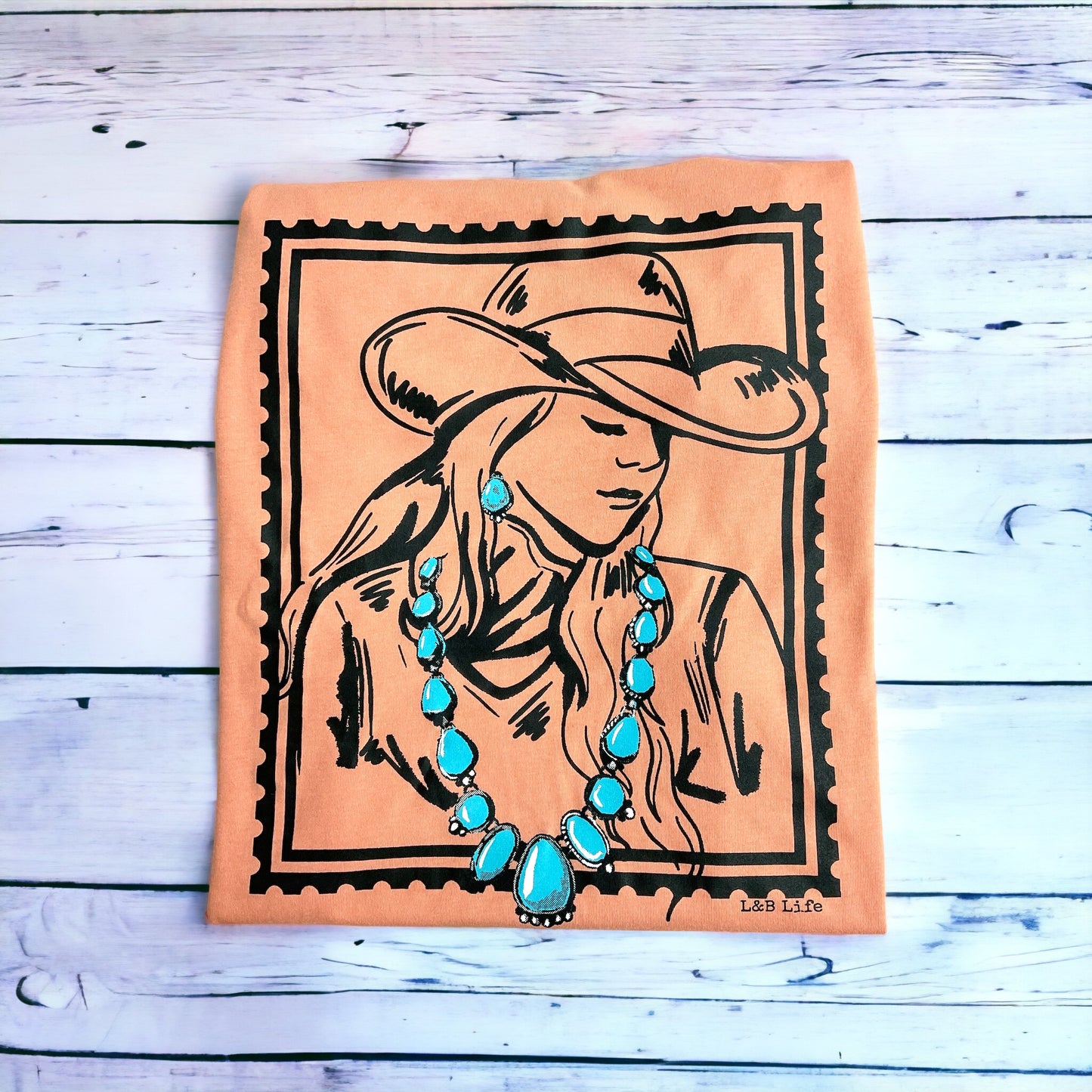 “Cowgirl Tee” Graphic Tee