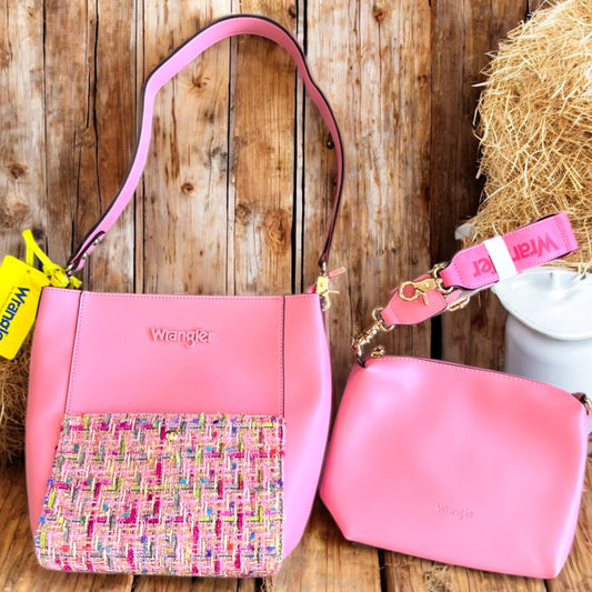 Wrangler Pink Bag & Crossbody