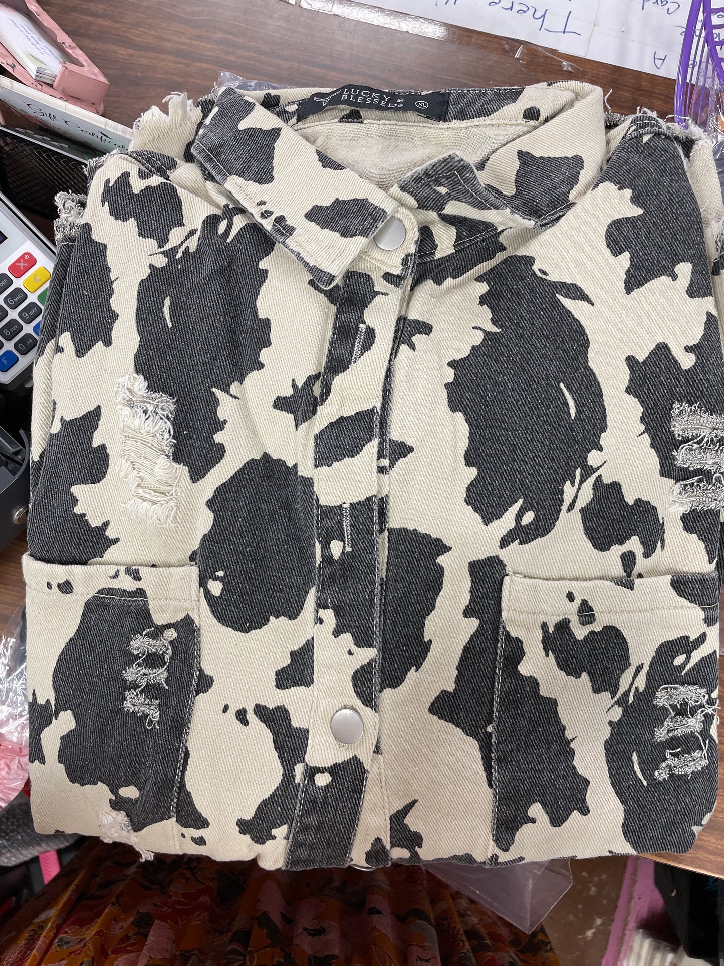 COWgirl Shacket (plus size also)