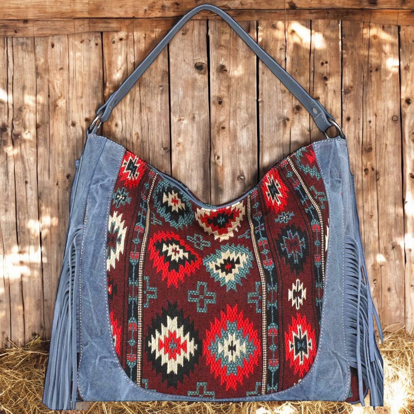 Montana West Aztec Tapestry Concealed Carry Hobo