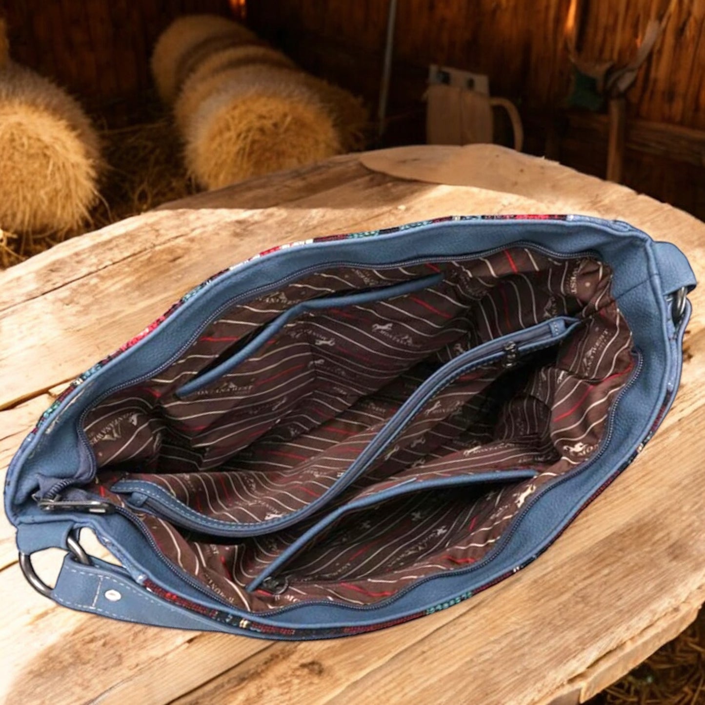 Montana West Aztec Tapestry Concealed Carry Hobo