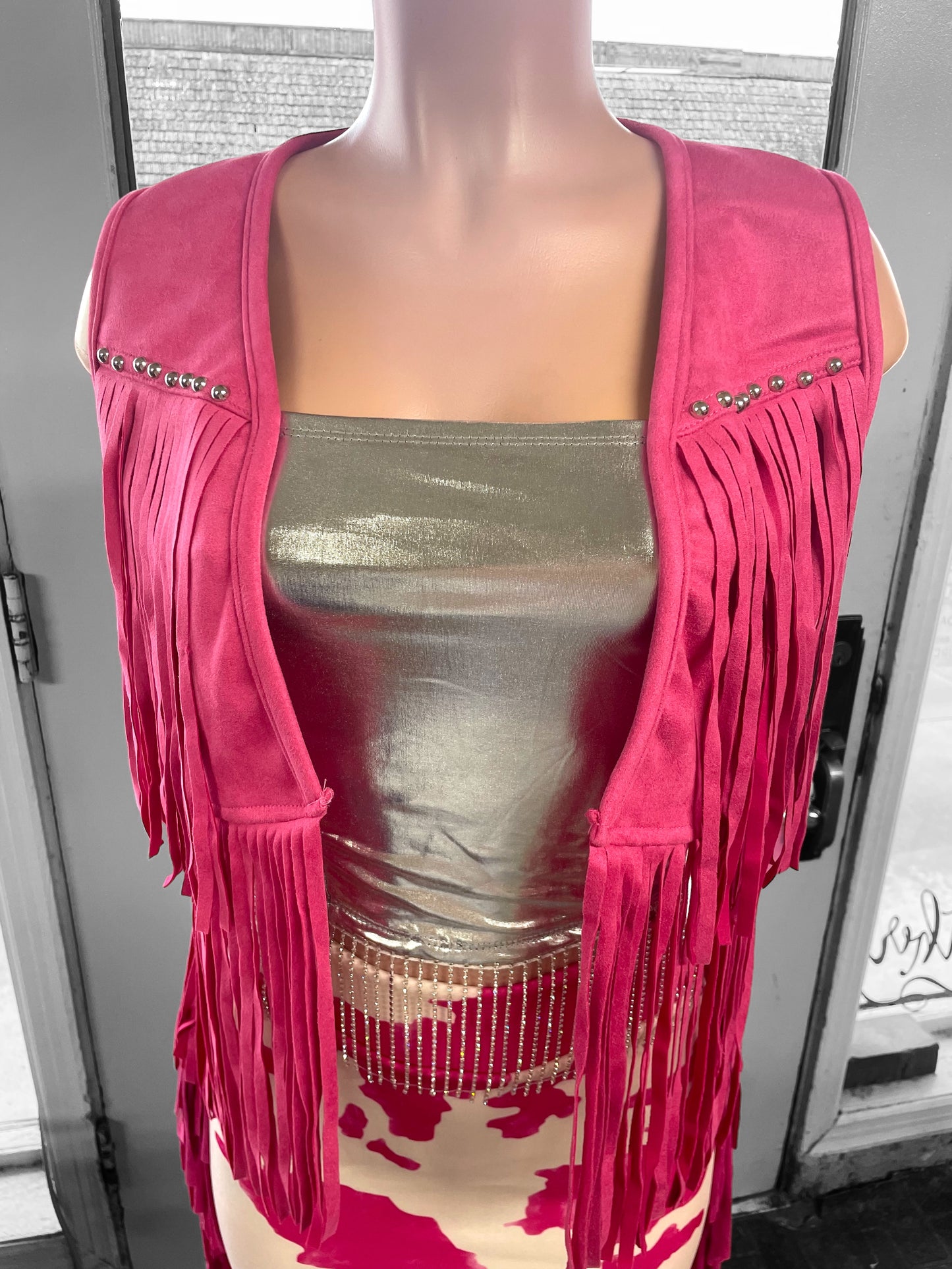 The Barbie Fringe Vest