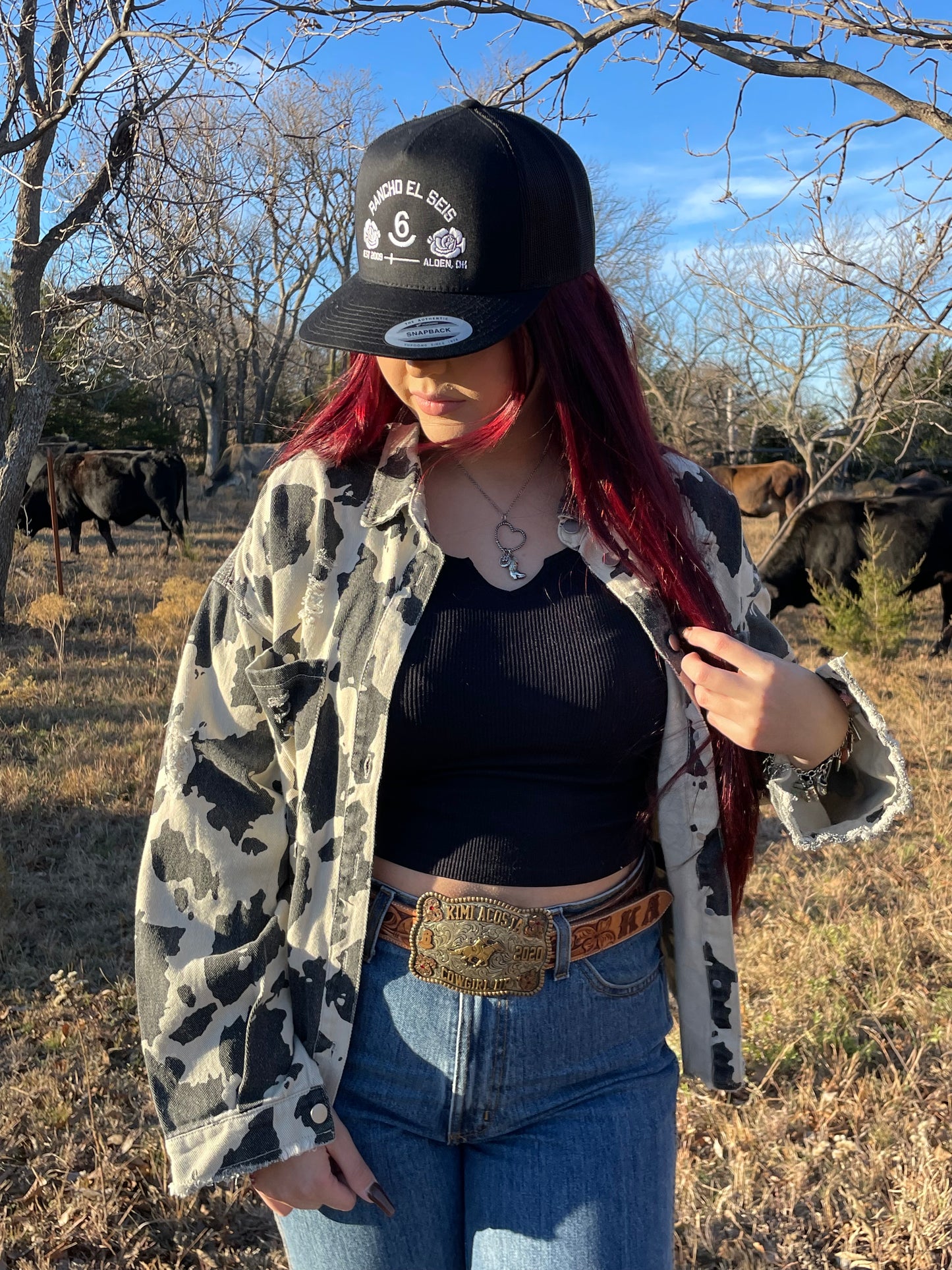 COWgirl Shacket (plus size also)