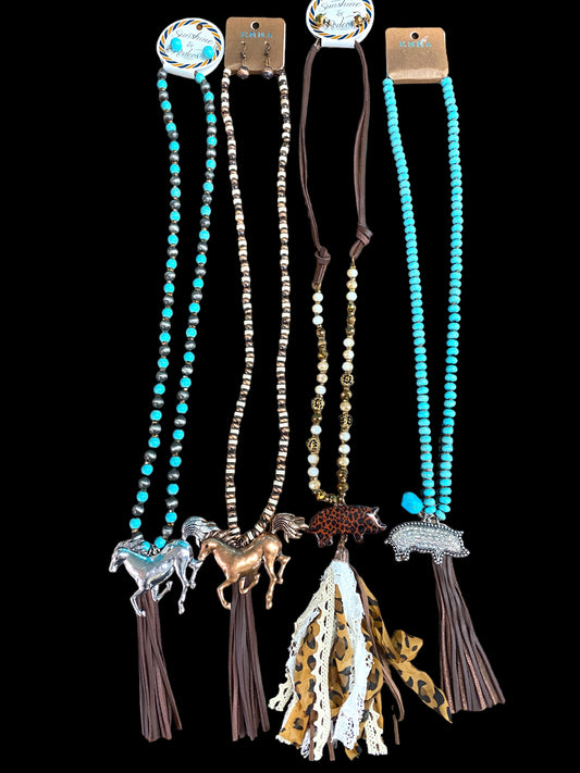 Long Country Necklace’s