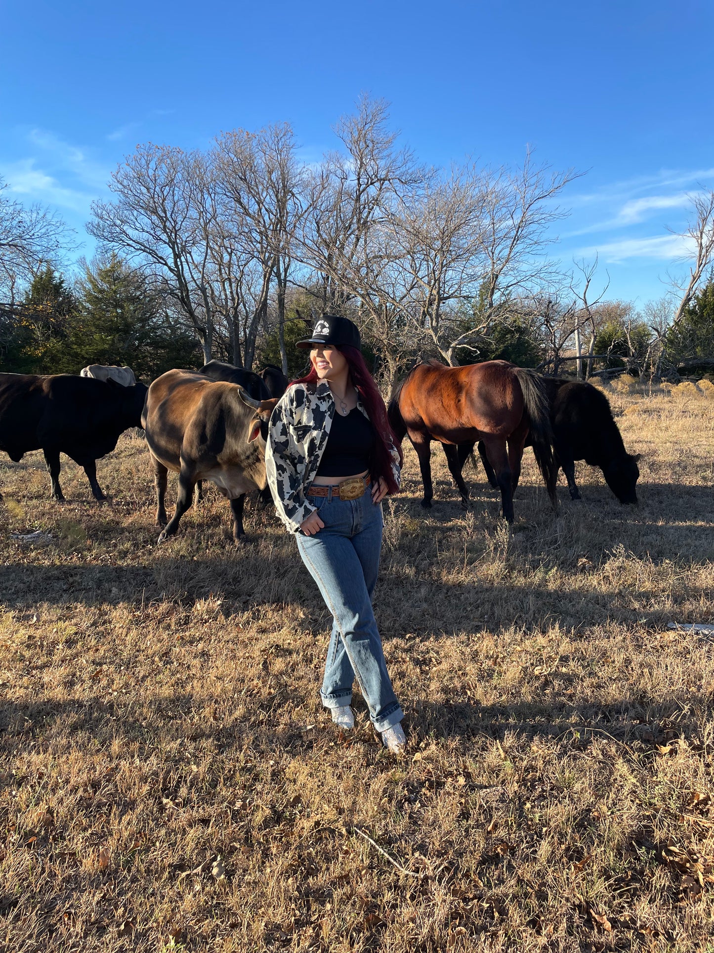 COWgirl Shacket (plus size also)