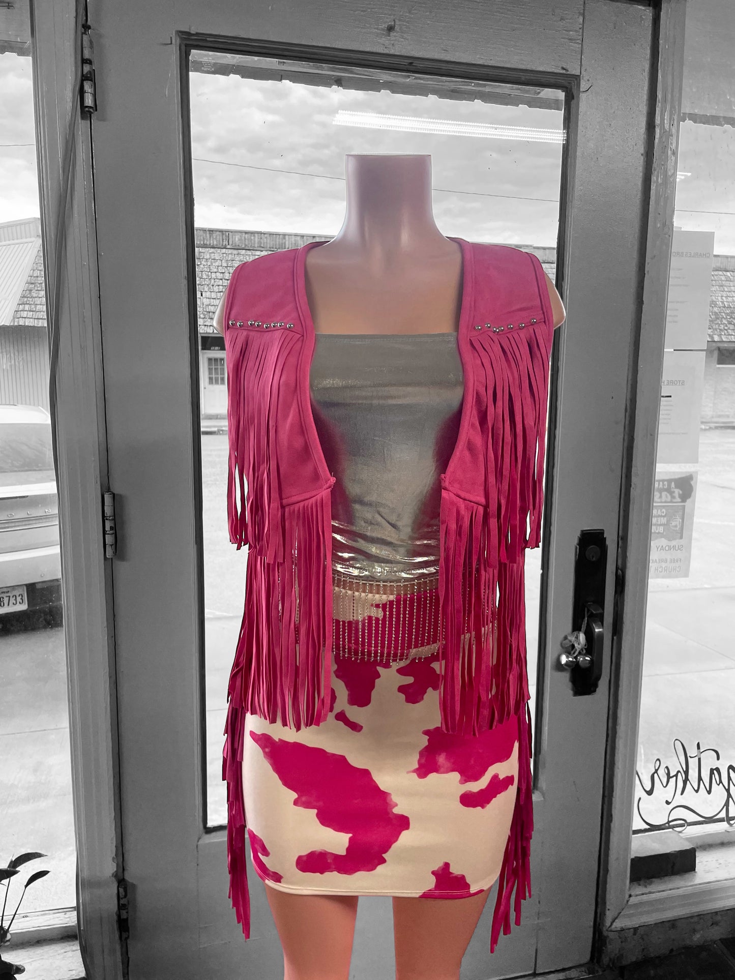 The Barbie Fringe Vest