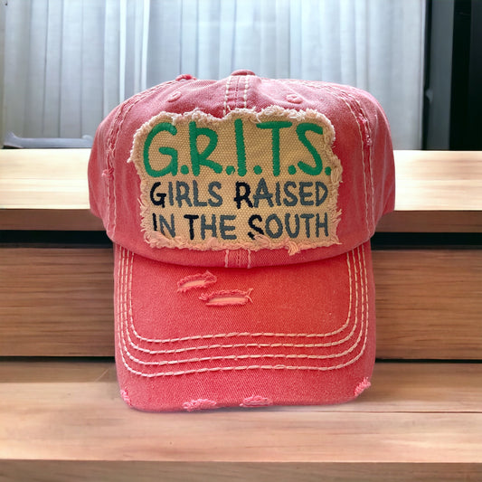 G.R.I.T.S. “Girls raised in the South” Cap