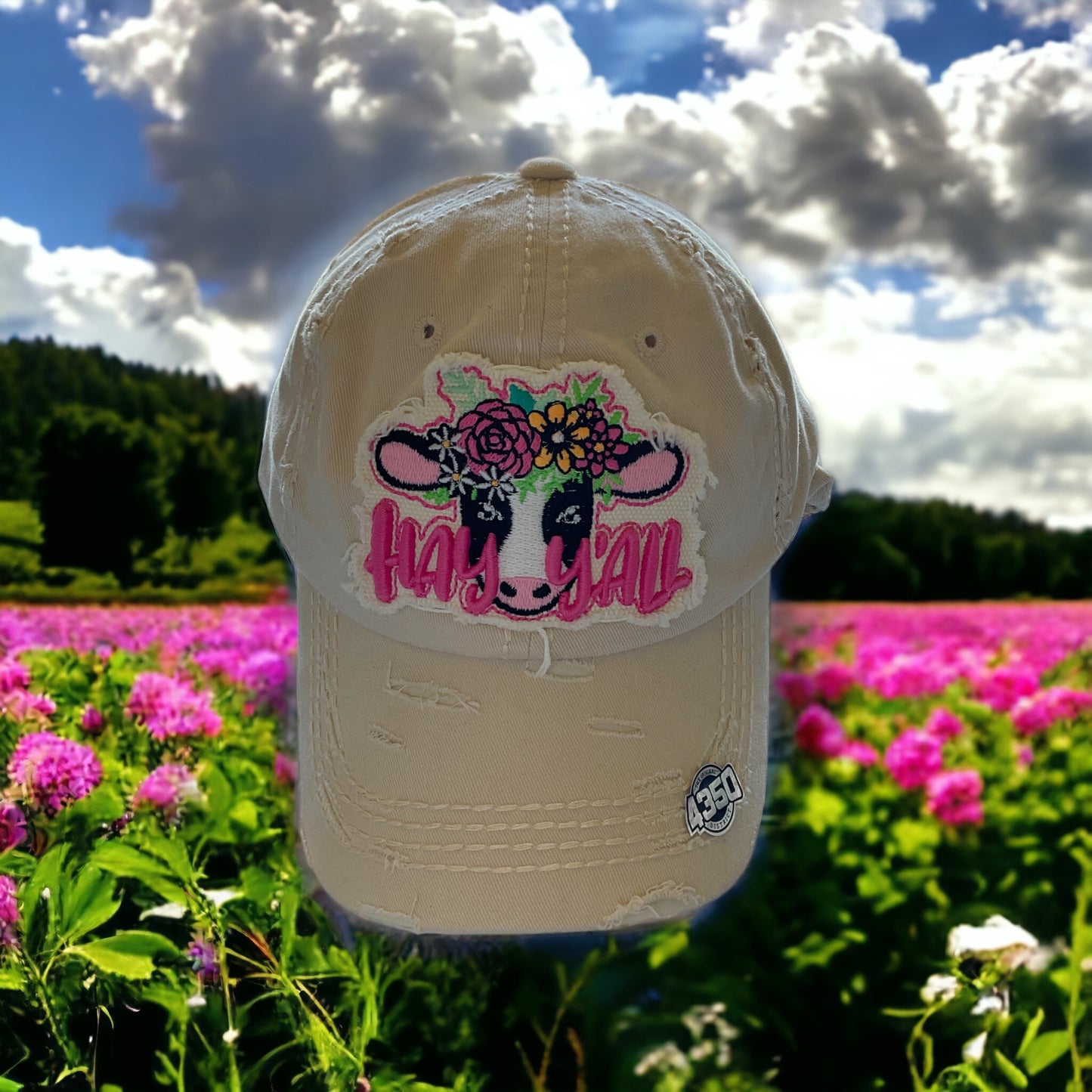 “Hay Y’all” Cowgirl Cap