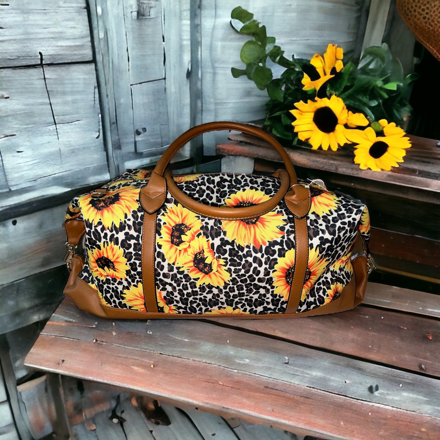 Sunflower Duffle Bag