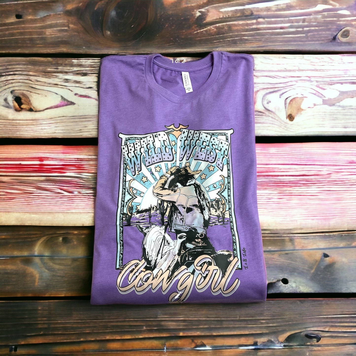 The “Wild West Cowgirl” Graphic Tee