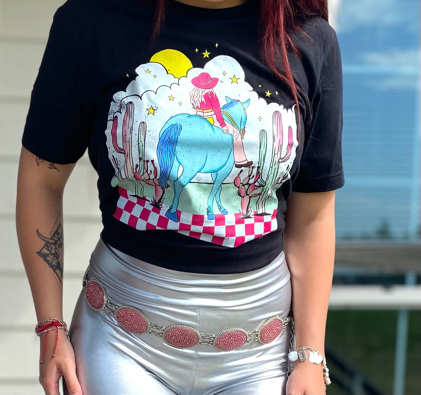 The “Cowgirl Ride Away” Graphic Tee