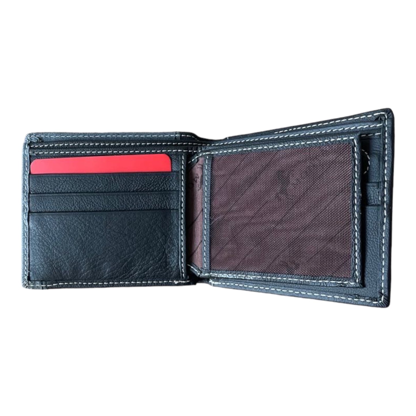 Montana West Genuine Hair-On Leather Men's Wallet