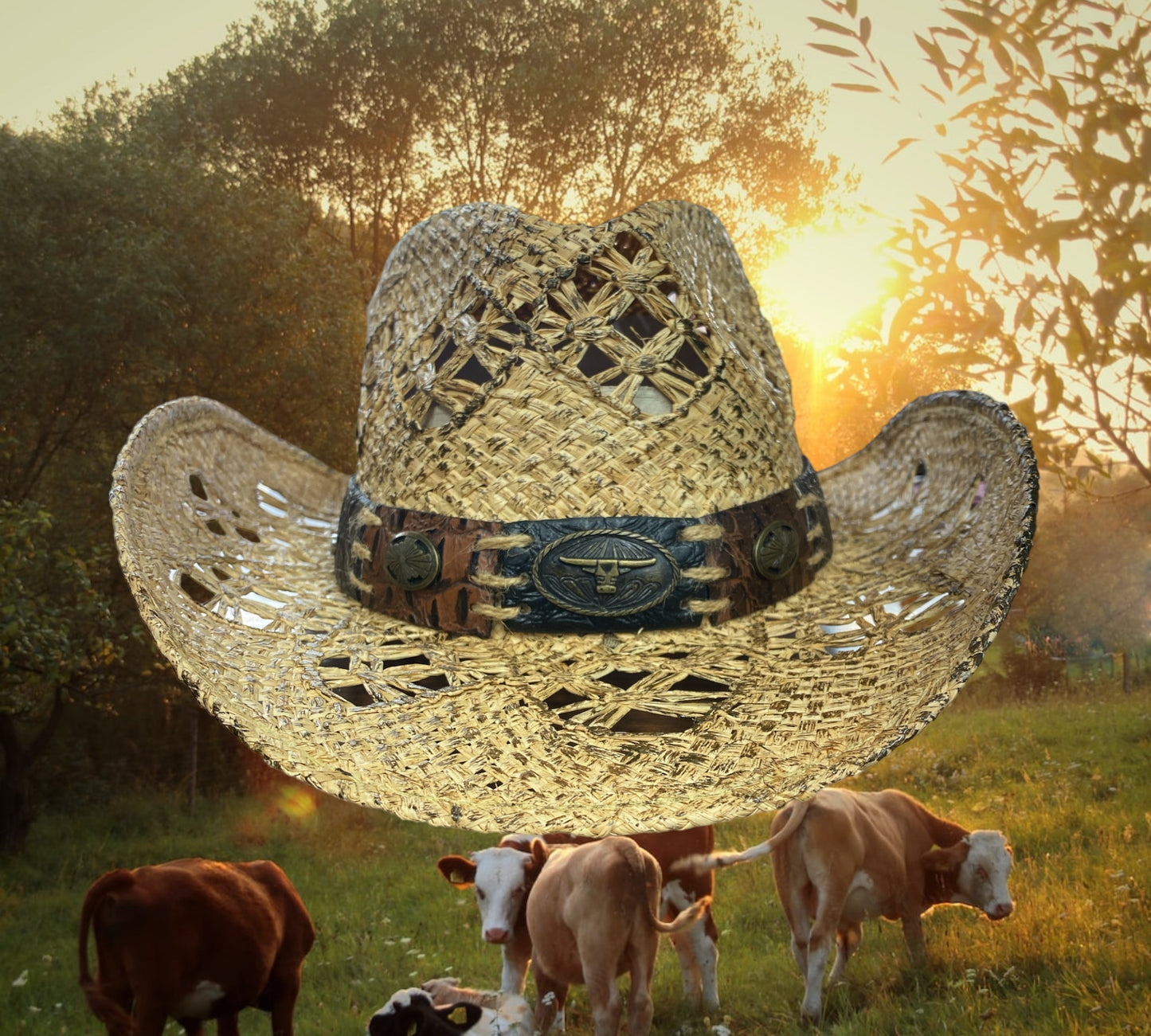 Longhorn Cowgirl Hat