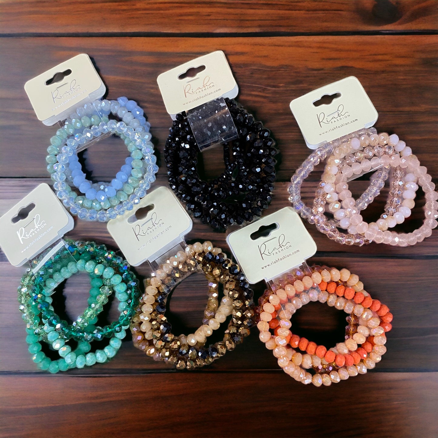 Bracelets Stretchy Beads Set